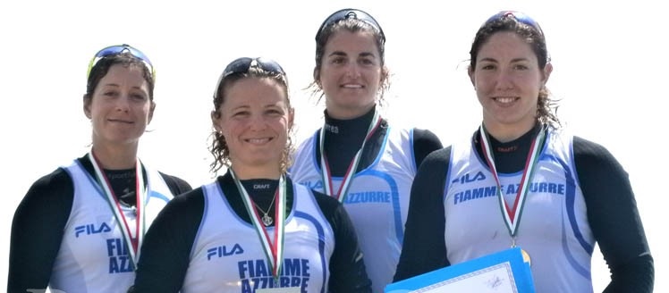 Sei titoli per le Fiamme Azzurre all'Idroscalo