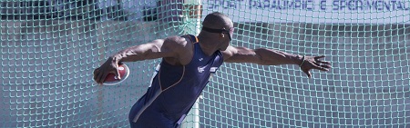 Oney Tapia record del disco a Cagliari (foto Marzi)