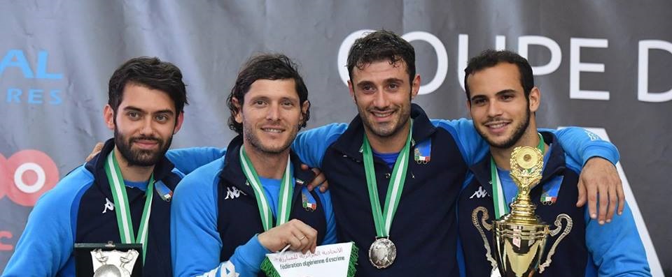 Montano con l'argento di Algeri