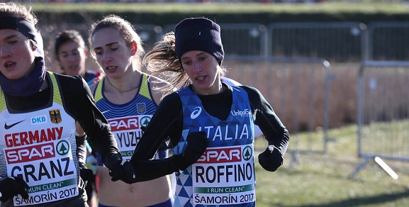 Valeria Roffino, capitana azzurra a Samorin
