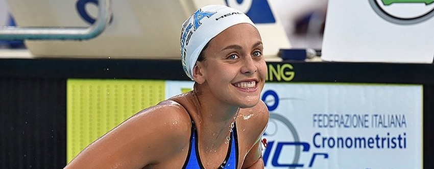 Martina Carraro, doppietta nella rana in Coppa Brema