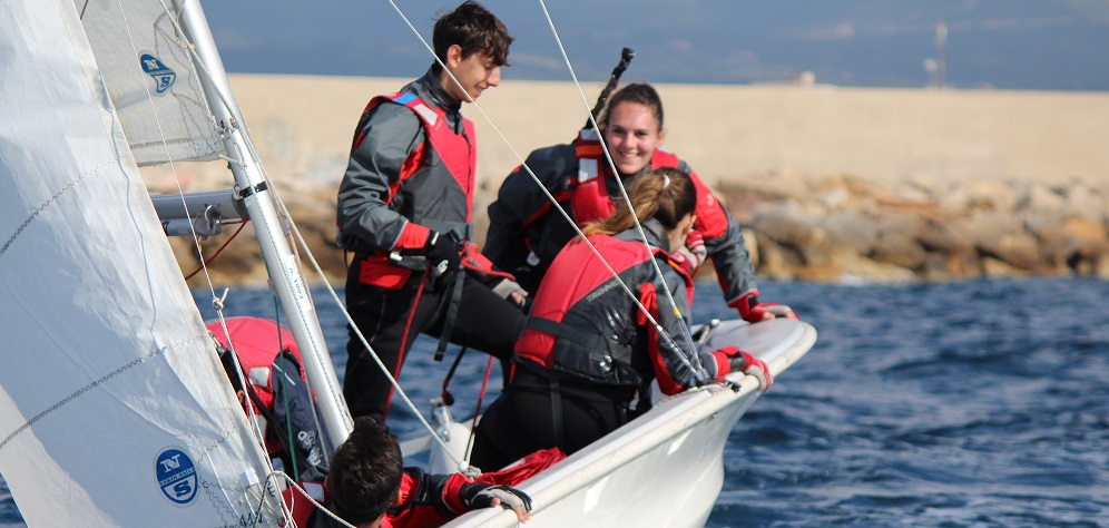 La Djke della Scuola vela al Campionato Invernale di Anzio