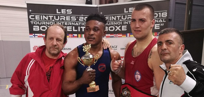 Mirko Carbotti dopo il trionfo di Argenteuil