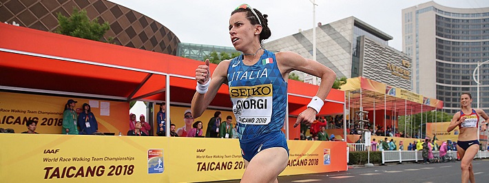 Eleonora Giorgia verso l'argento sulle strade di Taicang