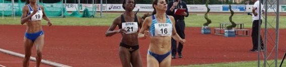 Elena Bell&ograve; batte in volata l'italo-cubana Santiusti