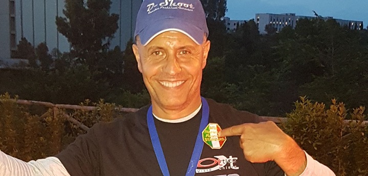 il campione italiano Antonio Aldovino