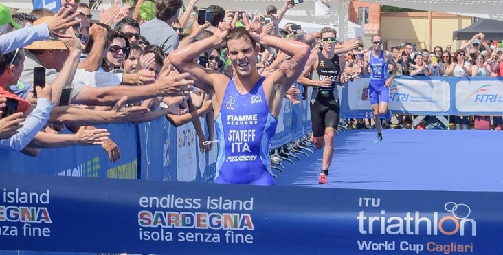 l'arrivo vittorioso di Stateff a Cagliari, Uccellari &egrave; terzo