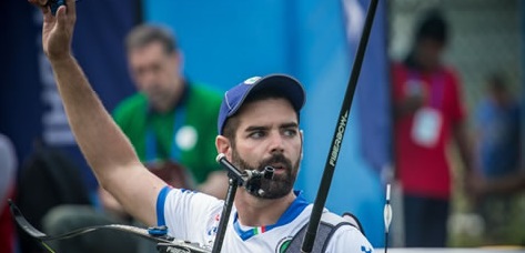 Stefano Travisani domina l'arco olimpico all'European Cup di Olbia