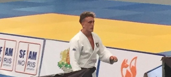 Giovanni Esposito vittorioso nella finale per il bronzo a Sofai