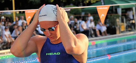 Ilaria Bianchi, capofila stagionale dei 100 metri farfalla