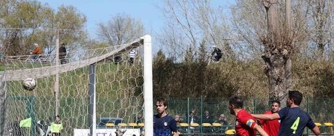 Un gol di Di Iorio (foto Gentile) decide il match con l'Atletico Vescovio
