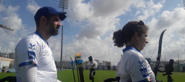 Elisabetta Mijno e Stefano Travisani, oro nel Mixed Team a Duba