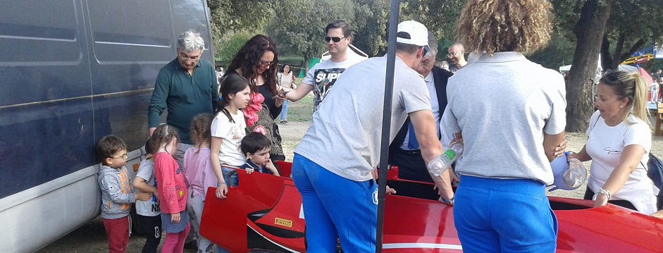 il richiamo iresistibile del bob Fiamme Azzurre a Villa Borghese