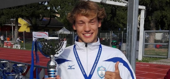 Giorgio Malan campione di combinata a Pesaro nel triathlon