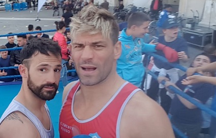 Vincenzo Mangiacapre e Clemnte Russo, fiamme azzurre a Minsk