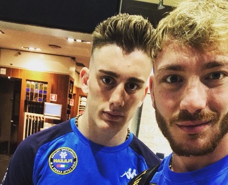 I fratelli Esposito, azzurri del judo a Minsk