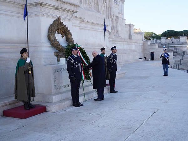 Festa Polizia Penitenziaria, il ministro Nordio all&rsquo;Altare della Patria