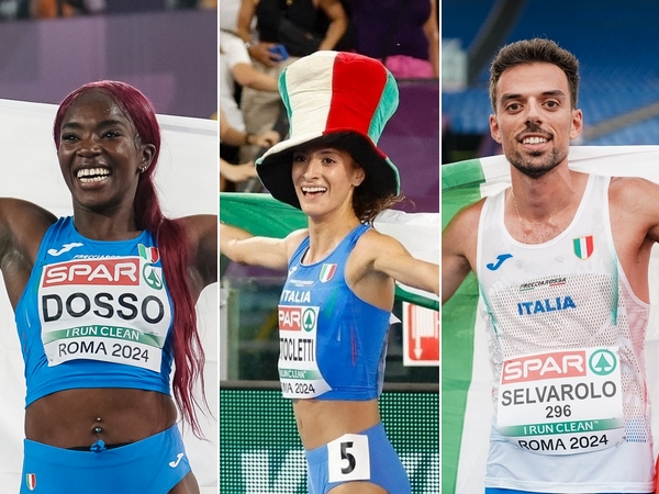Agli Europei di atletica brillano le Fiamme Azzurre