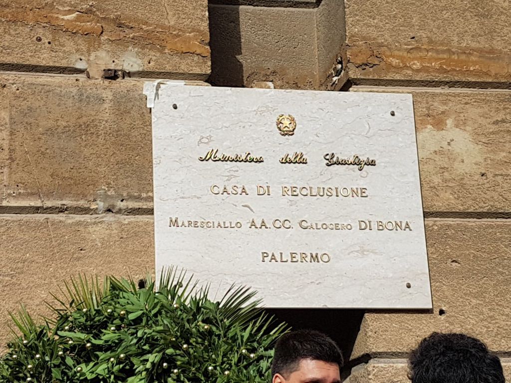 Intitolazione Casa Reclusione Palermo Ucciardone - Calogero Di Bona