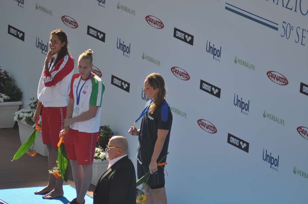 Nuoto, Ilaria Bianchi vince al Settecolli